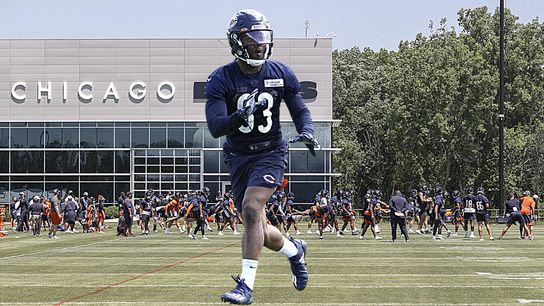 Dazz Newsome dubbed Bears training camp riser by Pro Football Focus (2022 Season)