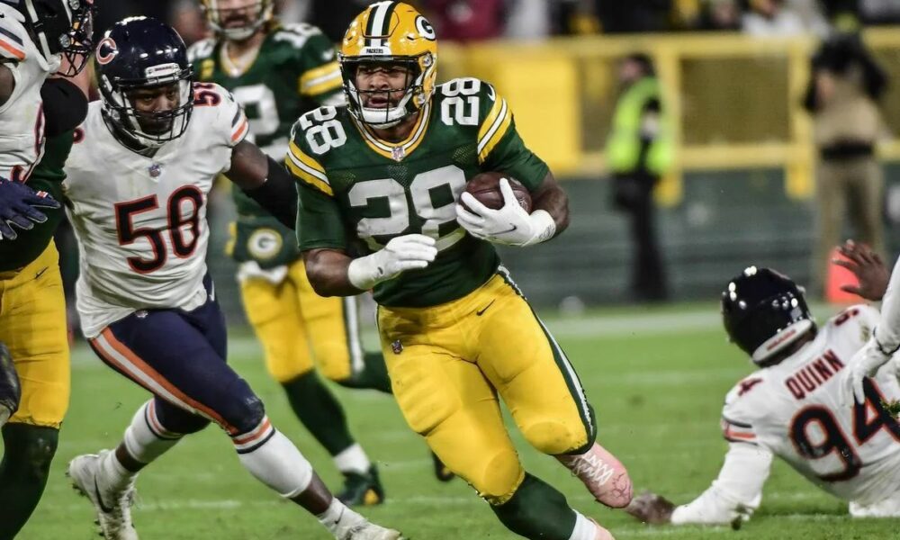 Bears face tough task in stopping Packers' running backs (2022 Season)