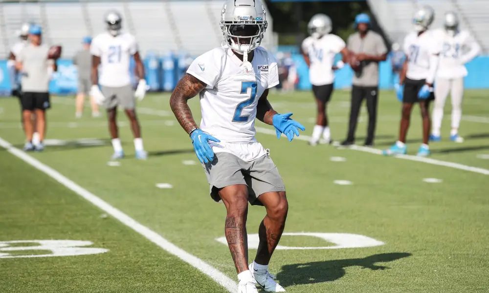 NFC North: Lions DB C.J. Gardner-Johnson leaves practice with leg injury (2023 Season)