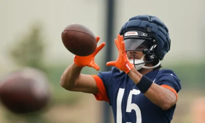 Chicago Bears training camp Rome Odunze