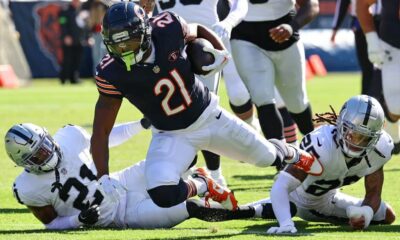 WATCH: Every D'Onta Foreman carry, catch and TD from Week 7's win over Raiders (2023 Season)