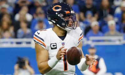 WATCH: Justin Fields hits DJ Moore for HUGE touchdown vs. Lions (News)