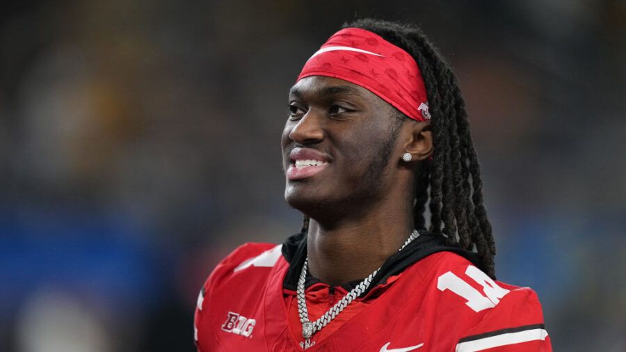 Potential Chicago Bears target Marvin Harrison Jr. declares for 2024 NFL Draft (NFL Draft)