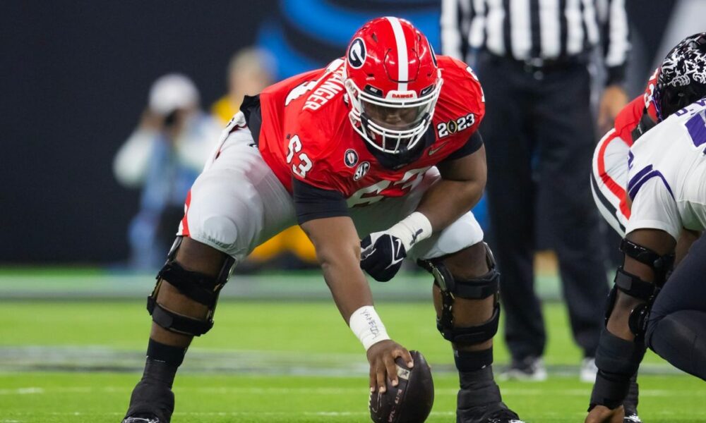 Bears Send OL Coach to Georgia Pro Day (NFL Draft)