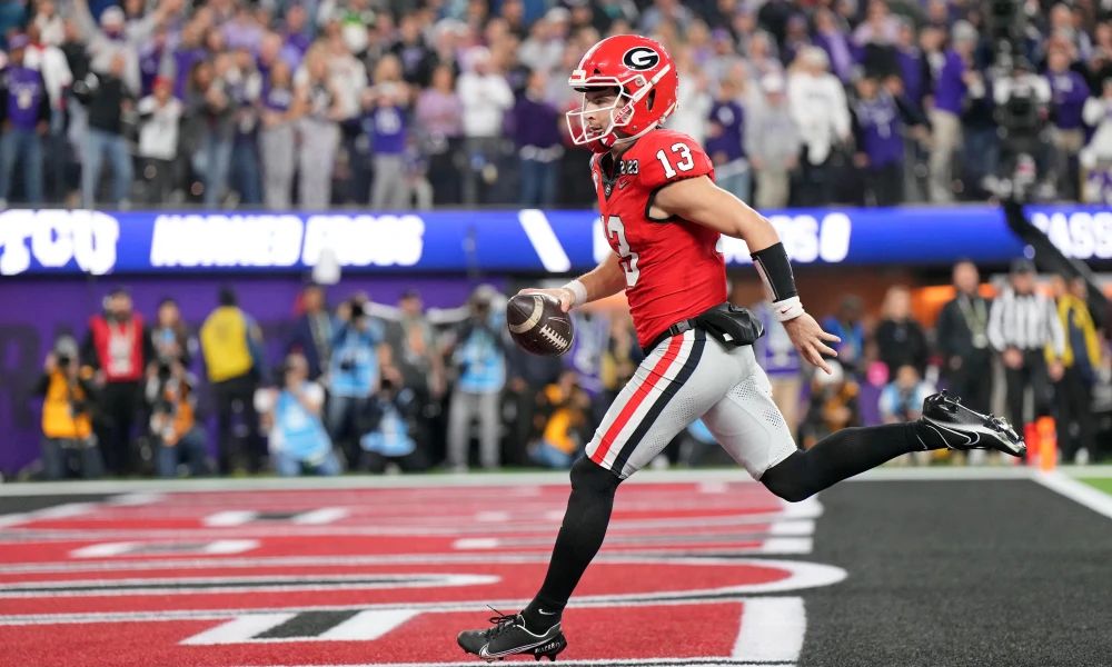 Should the Bears target Stetson Bennett as a developmental backup in the 2023 NFL Draft? (News)