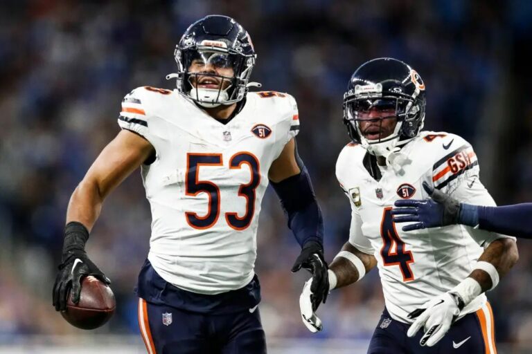 Bears injury report: 3 players ruled out for Week 10 vs. Giants