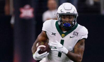 Trestan Ebner showcasing diverse skill set at Bears minicamp (2022 Season)