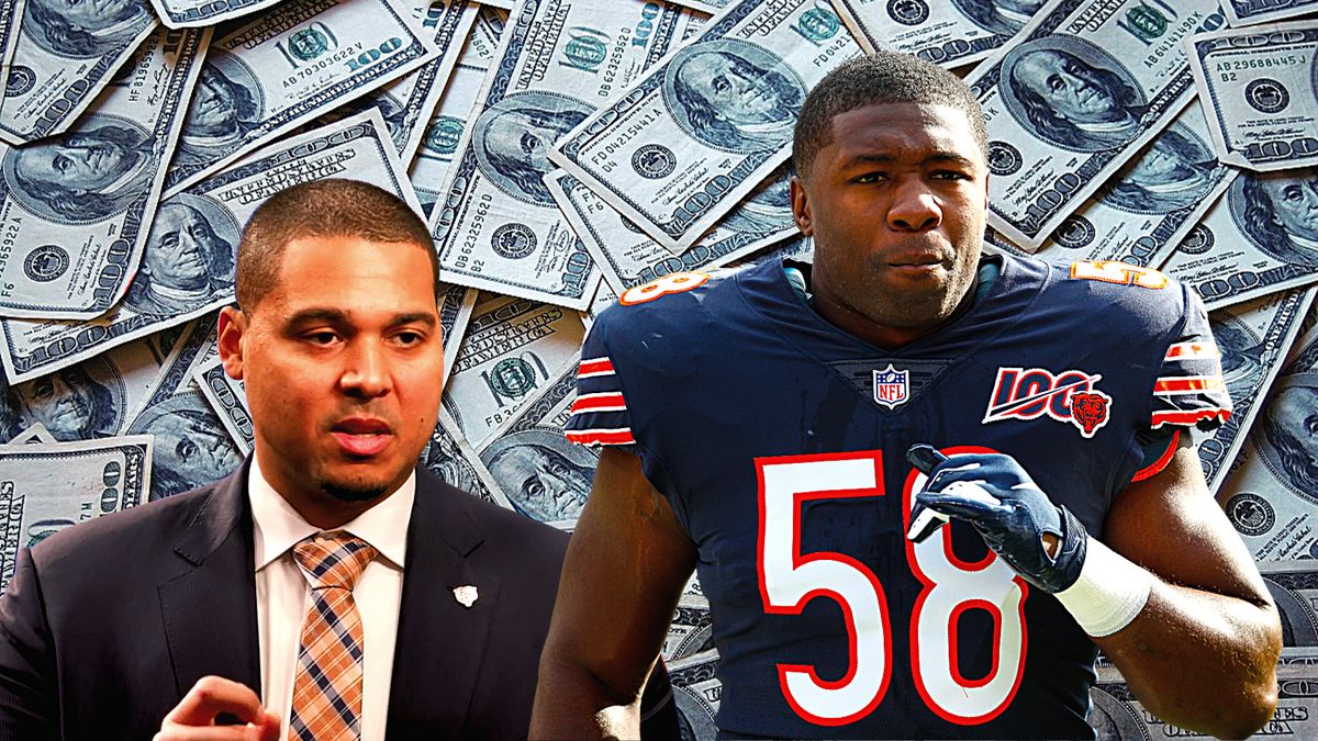 Ryan Poles facing first big test as Bears GM with Roquan Smith contract holdout (2022 Season)