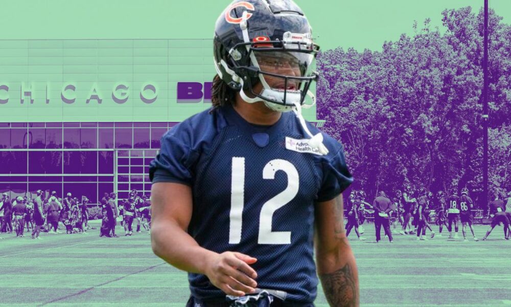 Velus Jones Jr. shows off deep speed on Day 4 of Bears Training Camp (2022 Season)