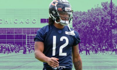 Velus Jones Jr. shows off deep speed on Day 4 of Bears Training Camp (2022 Season)