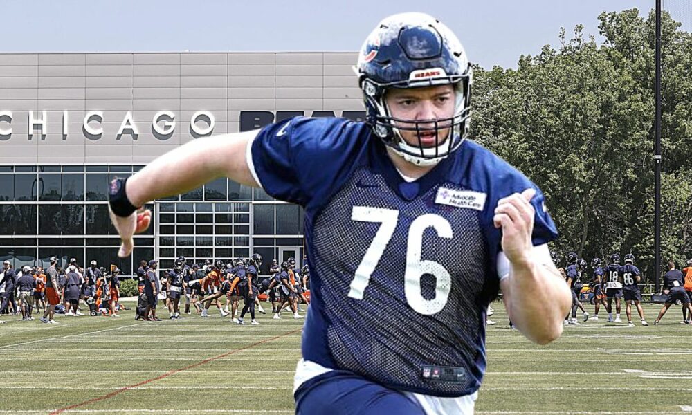 Teven Jenkins returns to Bears training camp, in mix for starting job (2022 Season)