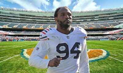 Bears Training Camp: Robert Quinn arrives at Halas Hall (2022 Season)