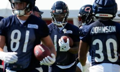 Velus Jones Jr. learning multiple positions in Bears' offense (2022 Season)