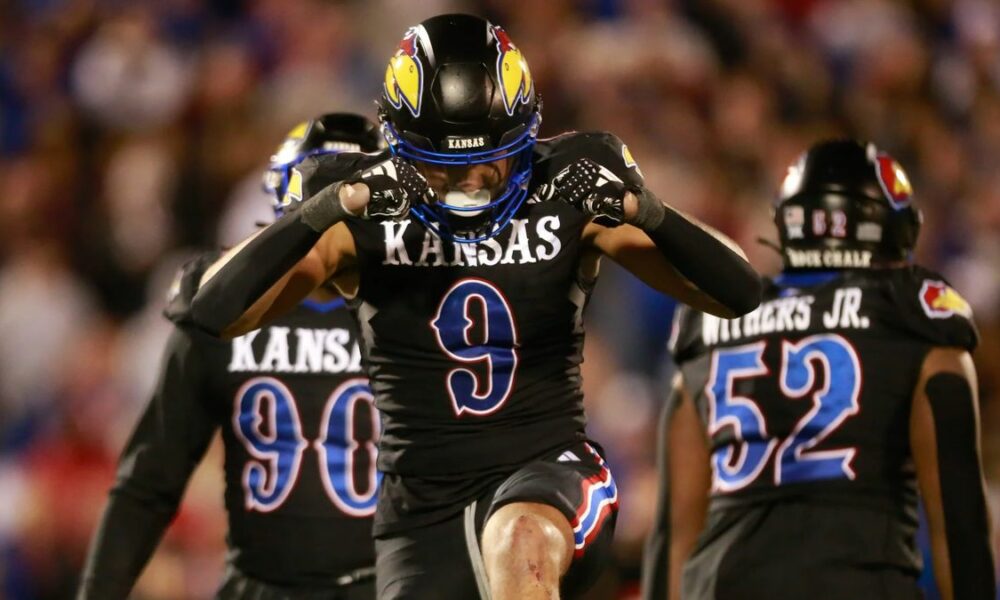 Grading the Chicago Bears' selection of Kansas EDGE Austin Booker in fifth round (NFL Draft)