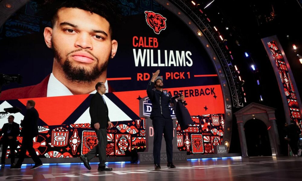 Chicago Bears QB Caleb Williams is ALREADY breaking records (NFL Draft)