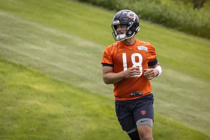 Cole Kmet says there's 'peace of mind' knowing Caleb Williams is QB1 (News)