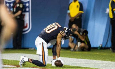Bears WR Collin Johnson became a fan favorite during and after the Hall of Fame game (News)