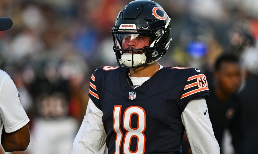 WATCH: Tyson Bagent's hilarious reaction to Caleb Williams' signing bonus (News)