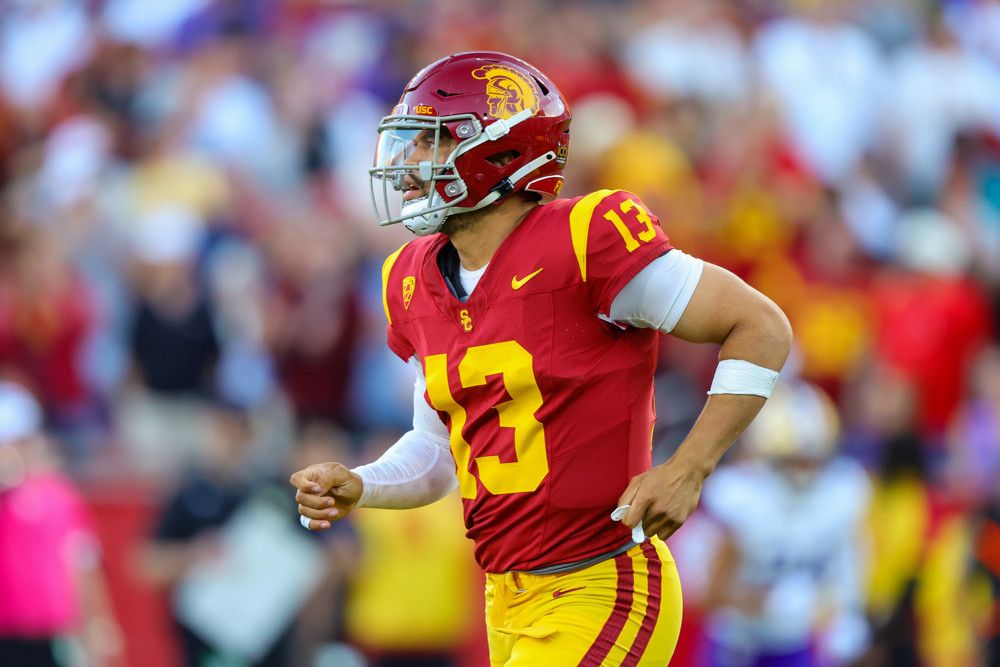 WATCH: Highlights of Chicago Bears first-round pick Caleb Williams (NFL Draft)