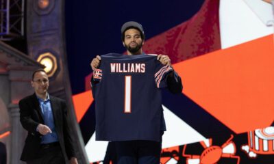 WATCH: Caleb Williams' mother delivers special message to her son (NFL Draft)
