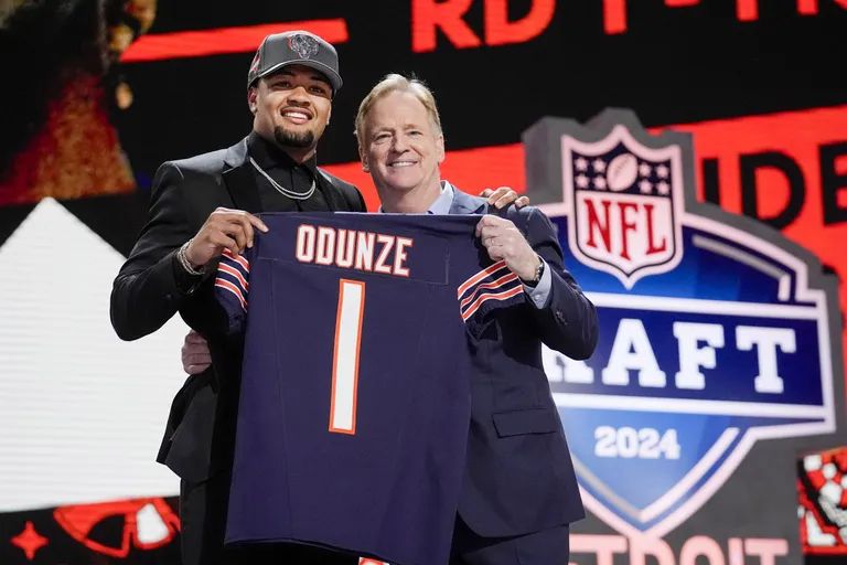 Bears WR Rome Odunze receives incredible player comp from ex-NFL star (News)