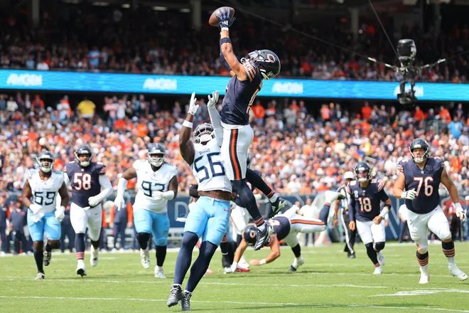 Bears WR Rome Odunze is day-to-day with MCL sprain (News)