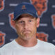 Chicago Bears coach Ben Johnson