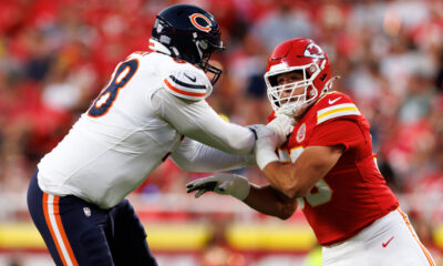 Chicago Bears offensive line Darnell Wright