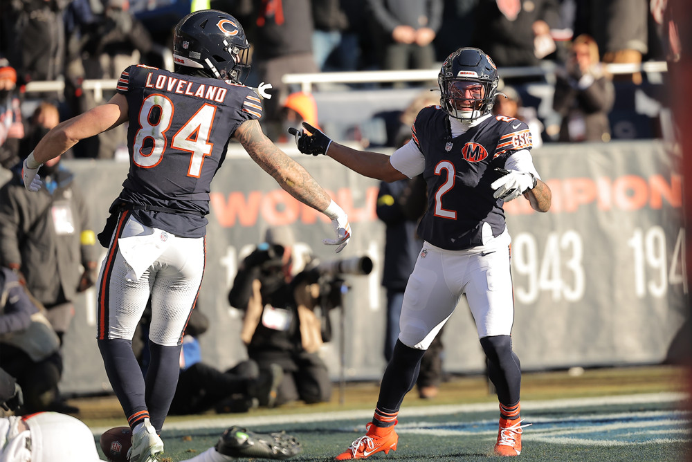 Chicago Bears Colston Loveland DJ Moore